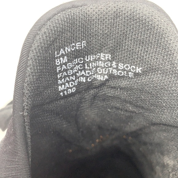 Steve Madden Lancer Sneaker in Black, 8M - Picture 9 of 9